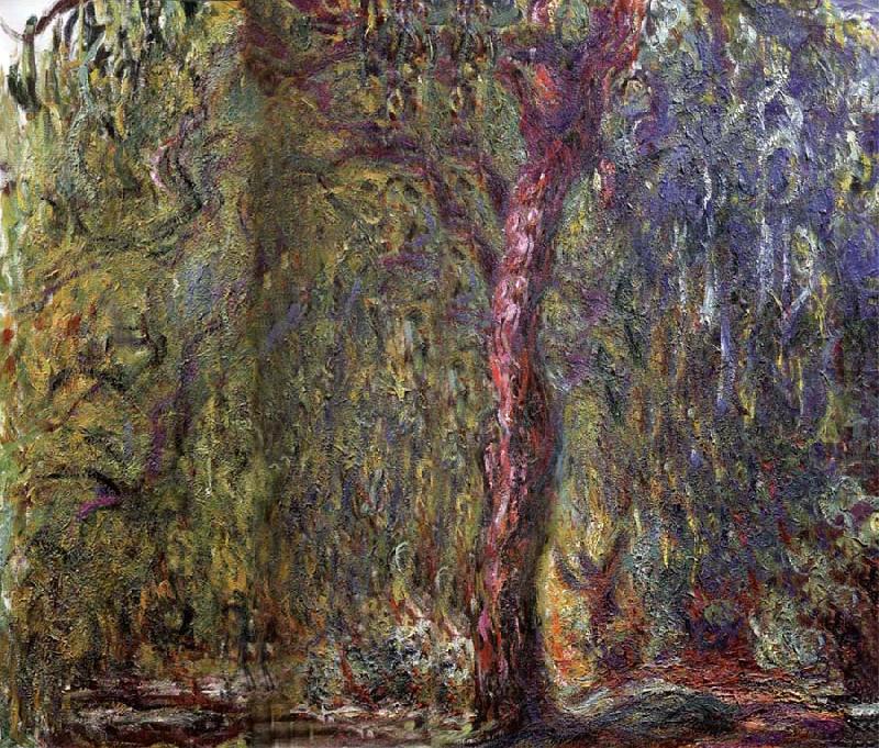 Claude Monet Weeping Willow china oil painting image